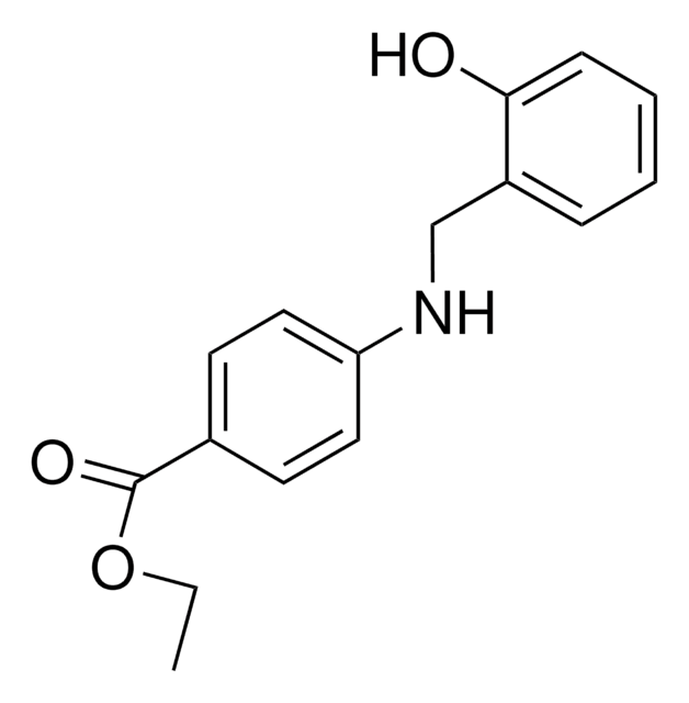 ETHYL 4-(2-HYDROXYBENZYLAMINO)BENZOATE AldrichCPR