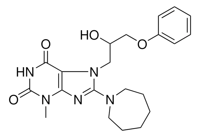 8-AZEPAN-1-YL-7-(2-HO-3-PHENOXY-PROPYL)-3-METHYL-3,7-DIHYDRO-PURINE-2,6-DIONE AldrichCPR