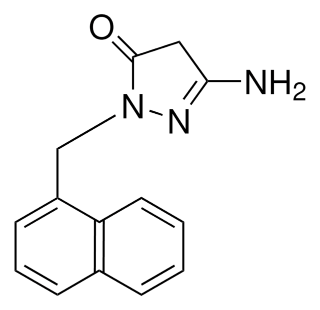 3-AMINO-1-(1-NAPHTHYLMETHYL)-2-PYRAZOLIN-5-ONE AldrichCPR