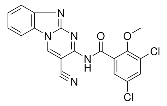 3 5 DICHLORO N 3 CYANO BENZO 4 5 IMIDAZO 1 2 A PYRIMIDIN 2 YL 2 MEO