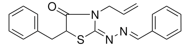 BENZALDEHYDE (3-ALLYL-5-BENZYL-4-OXO-1,3-THIAZOLIDIN-2-YLIDENE)HYDRAZONE AldrichCPR