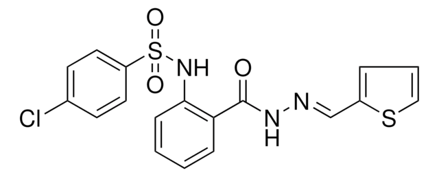 4-CL-N-(2-((2-(2-THIENYLMETHYLENE)HYDRAZINO)CARBONYL)PHENYL)BENZENESULFONAMIDE AldrichCPR