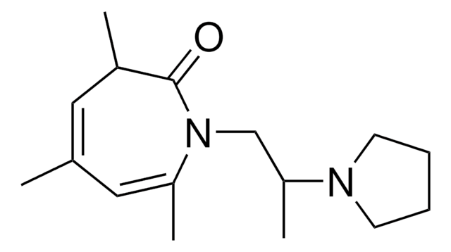 3,5,7-TRIMETHYL-1-[2-(1-PYRROLIDINYL)PROPYL]-1,3-DIHYDRO-2H-AZEPIN-2-ONE AldrichCPR