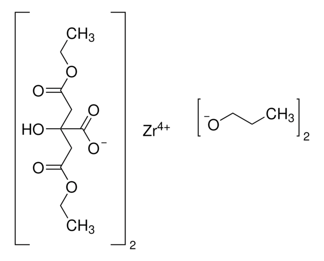 Zirconium(IV) bis(diethyl citrato)dipropoxide