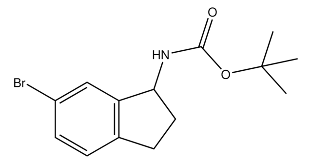 tert-Butyl (6-bromo-2,3-dihydro-1H-inden-1-yl)carbamate AldrichCPR