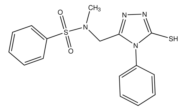 N-((5-Mercapto-4-phenyl-4H-1,2,4-triazol-3-yl)methyl)-N-methylbenzenesulfonamide