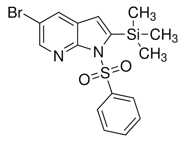 5-Bromo-1-(phenylsulfonyl)-2-(trimethylsilyl)-1H-pyrrolo[2,3-b]pyridine AldrichCPR