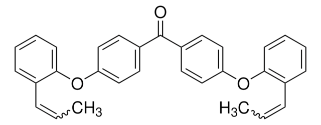 4,4&#8242;-Bis[2-(1-propenyl)phenoxy]benzophenone, mixture of cis and trans 97%