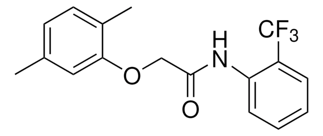 2-(2,5-DIMETHYLPHENOXY)-N-(2-(TRIFLUOROMETHYL)PHENYL)ACETAMIDE AldrichCPR