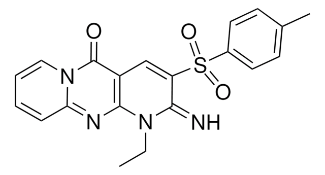 1-ETHYL-2-IMINO-3-[(4-METHYLPHENYL)SULFONYL]-1,2-DIHYDRO-5H-DIPYRIDO[1,2-A:2,3-D]PYRIMIDIN-5-ONE AldrichCPR