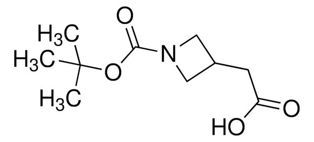 2-(1-(tert-Butoxycarbonyl)azetidin-3-yl)acetic acid AldrichCPR