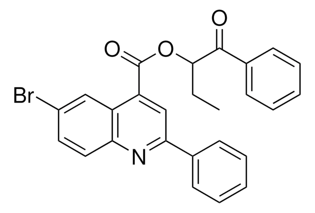 1-BENZOYLPROPYL 6-BROMO-2-PHENYL-4-QUINOLINECARBOXYLATE AldrichCPR