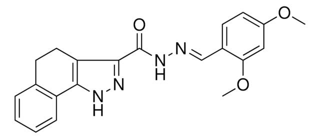 N'-[(E)-(2,4-DIMETHOXYPHENYL)METHYLIDENE]-4,5-DIHYDRO-1H-BENZO[G]INDAZOLE-3-CARBOHYDRAZIDE AldrichCPR