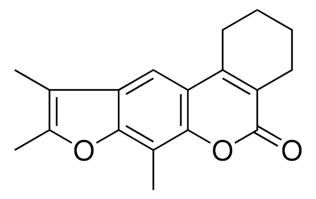 7,9,10-TRIMETHYL-1,2,3,4-TETRAHYDRO-5H-BENZO(C)FURO(3,2-G)CHROMEN-5-ONE AldrichCPR