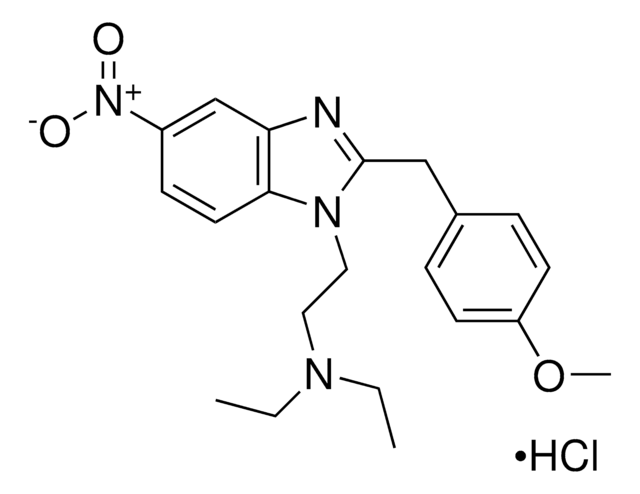 Metonitazene hydrochloride solution 1&#160;mg/mL in methanol (as free base), certified reference material, ampule of 1&#160;mL, Cerilliant&#174;