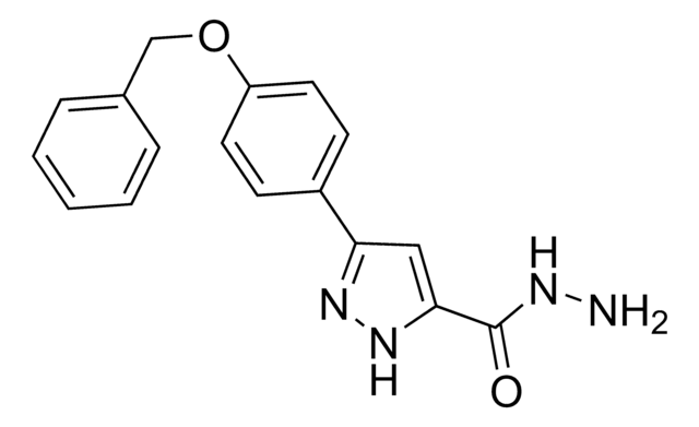 3-(4-(Benzyloxy)phenyl)-1H-pyrazole-5-carbohydrazide AldrichCPR