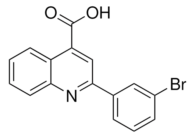 2-(3-BROMO-PHENYL)-QUINOLINE-4-CARBOXYLIC ACID AldrichCPR