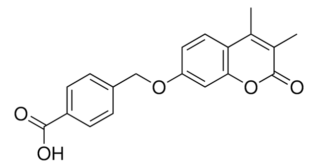 4-(((3,4-DIMETHYL-2-OXO-2H-CHROMEN-7-YL)OXY)METHYL)BENZOIC ACID AldrichCPR