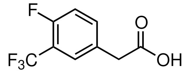 4-Fluoro-3-(trifluoromethyl)phenylacetic acid 97%