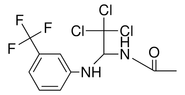 N-(2,2,2-TRICHLORO-1-(3-TRIFLUOROMETHYL-PHENYLAMINO)-ETHYL)-ACETAMIDE AldrichCPR