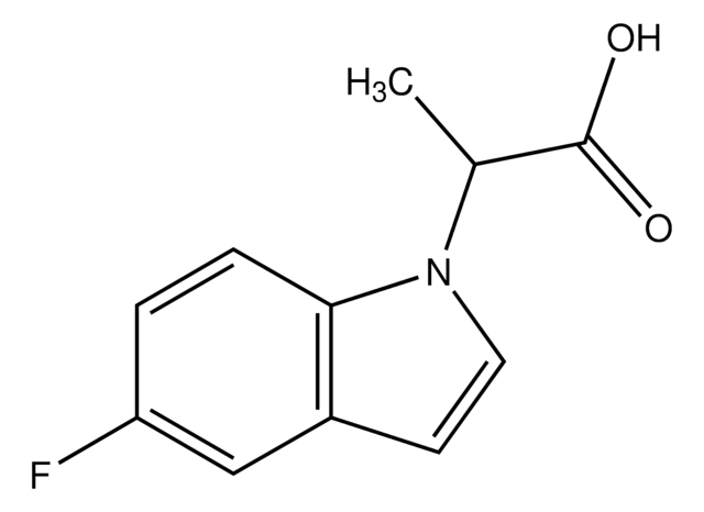 2-(5-fluoro-1H-indol-1-yl)propanoic acid AldrichCPR