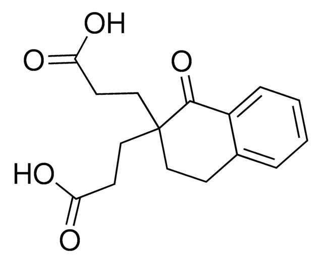 3,3'-(1-oxo-1,2,3,4-tetrahydronaphthalene-2,2-diyl)dipropanoic acid AldrichCPR