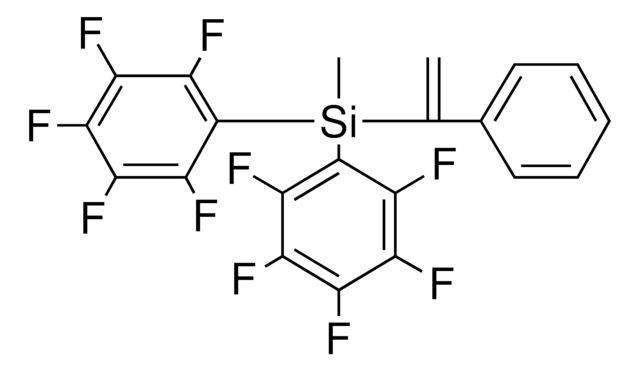 BIS(PENTAFLUOROPHENYL)METHYL(ALPHA-STYRYL)SILANE AldrichCPR | Sigma-Aldrich