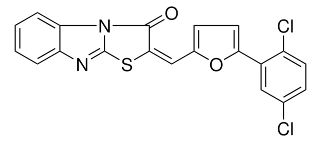 2-(5-(2,5-DICHLORO-PH)FURAN-2-YLMETHYLENE)-BENZO(4,5)IMIDAZO(2,1-B)THIAZOL-3-ONE AldrichCPR