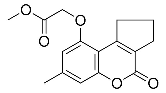 METHYL ((7-METHYL-4-OXO-1,2,3,4-TETRAHYDROCYCLOPENTA(C)CHROMEN-9-YL)OXY)ACETATE AldrichCPR