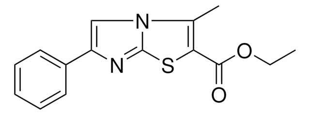 ETHYL 3-METHYL-6-PHENYLIMIDAZO(2,1-B)(1,3)THIAZOLE-2-CARBOXYLATE AldrichCPR