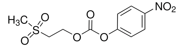 2-(Methylsulfonyl)ethyl 4-nitrophenyl carbonate &#8805;99.0% (C)