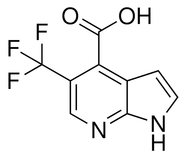 5-(Trifluoromethyl)-1H-pyrrolo[2,3-b]pyridine-4-carboxylic acid AldrichCPR