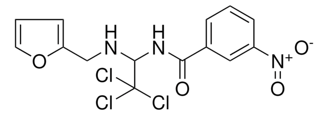 3-NITRO-N-(2,2,2-TRICHLORO-1-((2-FURYLMETHYL)AMINO)ETHYL)BENZAMIDE AldrichCPR