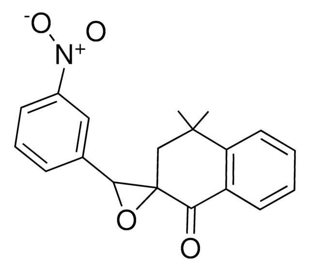 3,4-DIHYDRO-4,4-DIMETHYL3-(3NITROPHENYL)SPIRO(NAPHTHALENE-2(1H)2'-OXIRANE)1ONE AldrichCPR