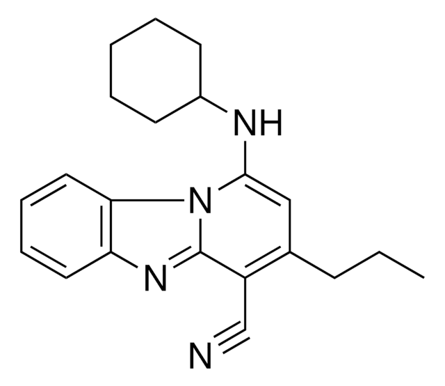 1-(CYCLOHEXYLAMINO)-3-PROPYLPYRIDO(1,2-A)BENZIMIDAZOLE-4-CARBONITRILE AldrichCPR