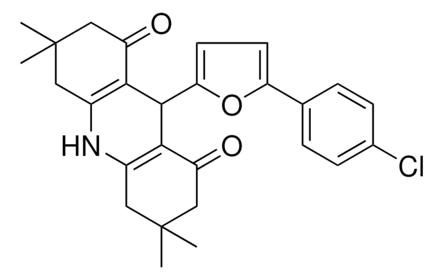 9-[5-(4-CHLOROPHENYL)-2-FURYL]-3,3,6,6-TETRAMETHYL-3,4,6,7,9,10-HEXAHYDRO-1,8(2H,5H)-ACRIDINEDIONE AldrichCPR