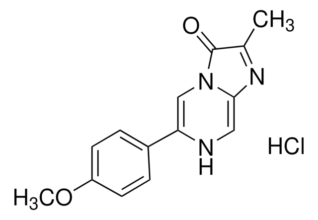 6-(4-Methoxyphenyl)-2-methyl-3,7-dihydroimidazo[1,2-a]pyrazin-3(7H)-one hydrochloride suitable for chemiluminescence, &#8805;98.0% (HPLC)