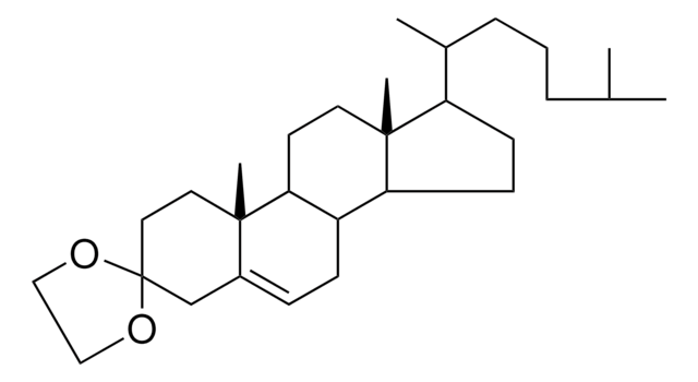 (10R,13R)-10,13-DIMETHYL-17-(6-METHYLHEPTAN-2-YL)-1,2,4,7,8,9,10,11,12,13,14,15,16,17-TETRADECAHYDROSPIRO[CYCLOPENTA[A]PHENANTHRENE-3,2'-[1,3]DIOXOLANE] AldrichCPR