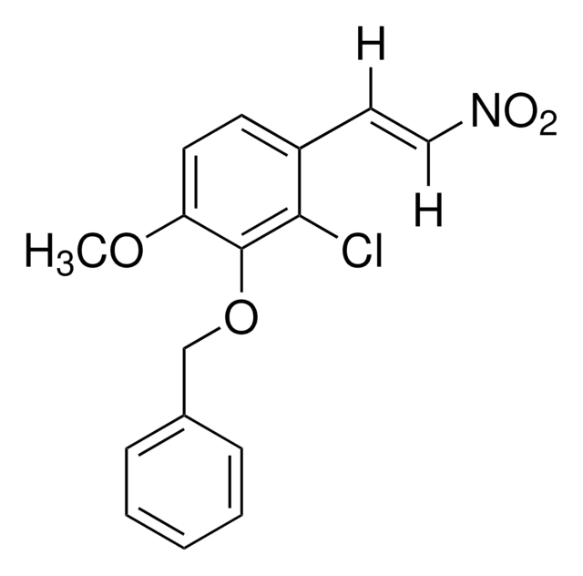 trans-3-Benzyloxy-2-chloro-4-methoxy-&#946;-nitrostyrene 97%