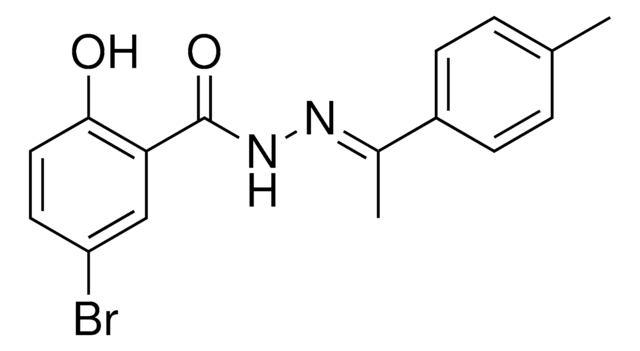 5-BROMO-2-HYDROXY-N'-(1-(4-METHYLPHENYL)ETHYLIDENE)BENZOHYDRAZIDE AldrichCPR