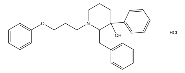 2-benzyl-1-(3-phenoxypropyl)-3-phenyl-3-piperidinol hydrochloride AldrichCPR