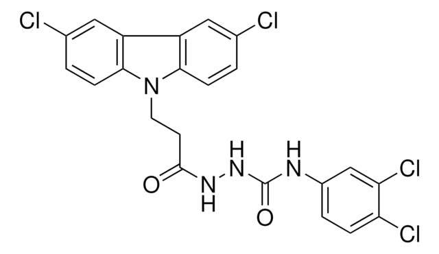 2-[3-(3,6-DICHLORO-9H-CARBAZOL-9-YL)PROPANOYL]-N-(3,4-DICHLOROPHENYL)HYDRAZINECARBOXAMIDE AldrichCPR