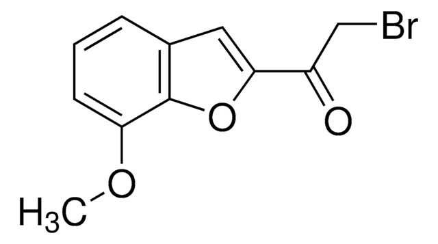 2-Bromo-1-(7-methoxybenzofuran-2-yl)ethan-1-one AldrichCPR