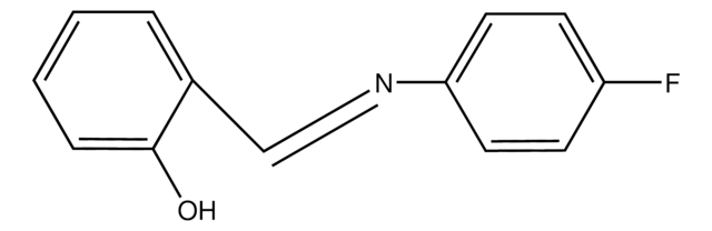 (E)-2-(((4-Fluorophenyl)imino)methyl)phenol AldrichCPR