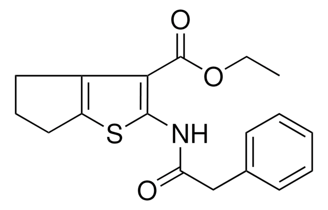 ETHYL 2-[(PHENYLACETYL)AMINO]-5,6-DIHYDRO-4H-CYCLOPENTA[B]THIOPHENE-3-CARBOXYLATE AldrichCPR