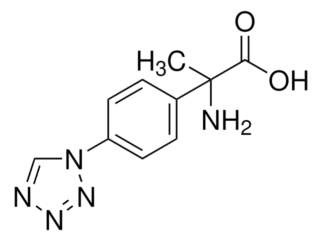 (±)-&#945;-Methyl-(4-tetrazolylphenyl)glycine