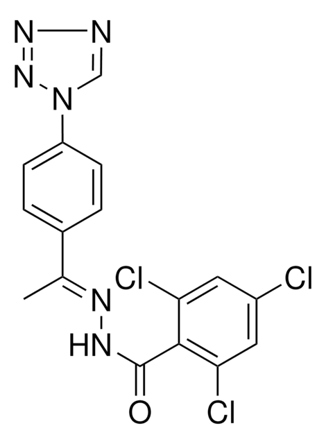 2,4,6-TRICHLORO-N'-(1-(4-(1H-TETRAAZOL-1-YL)PHENYL)ETHYLIDENE)BENZOHYDRAZIDE AldrichCPR