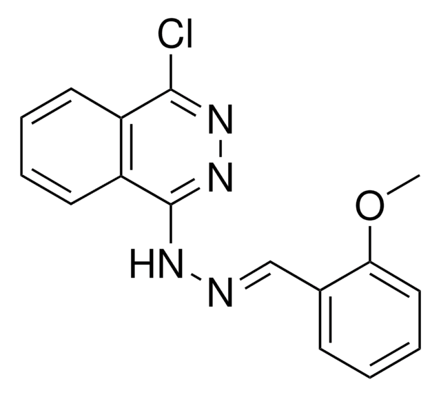 2-METHOXYBENZALDEHYDE (4-CHLORO-1-PHTHALAZINYL)HYDRAZONE AldrichCPR