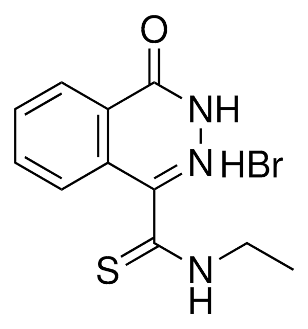 4-OXO-3,4-2H-PHTHALAZINE-1-CARBOTHIOIC ACID ETHYLAMIDE, HYDROBROMIDE AldrichCPR