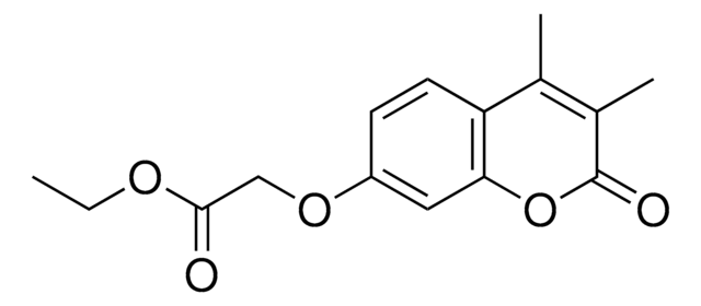 ETHYL ((3,4-DIMETHYL-2-OXO-2H-CHROMEN-7-YL)OXY)ACETATE AldrichCPR